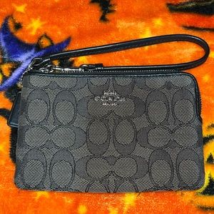 Black coach, coin purse